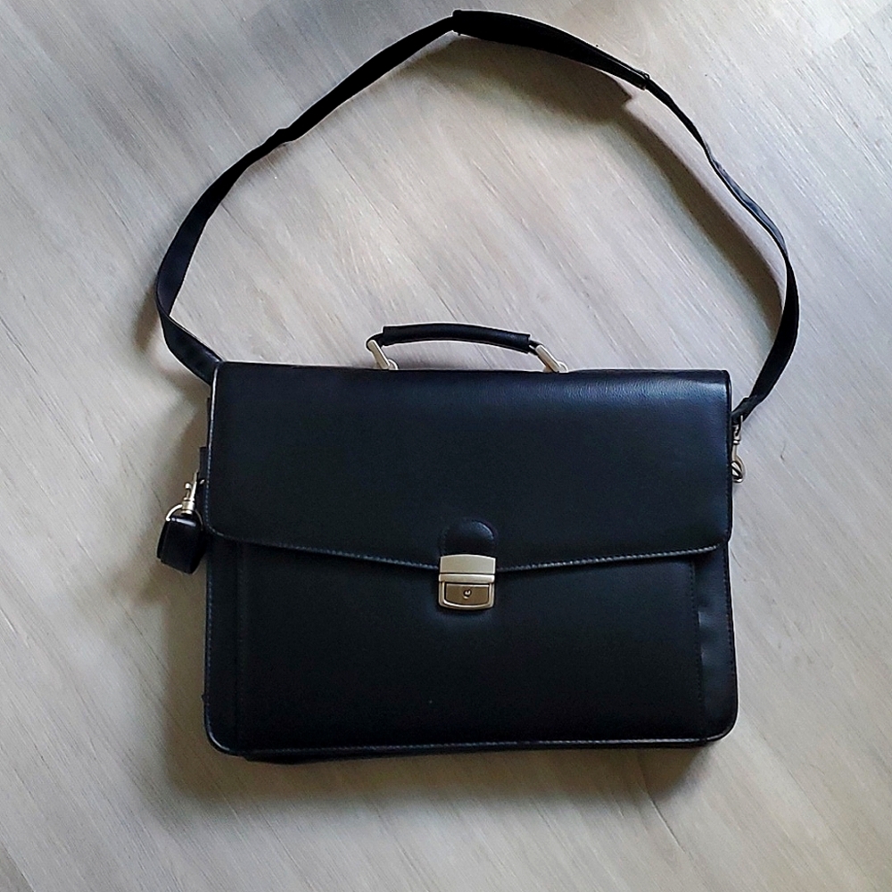 Leather briefcase